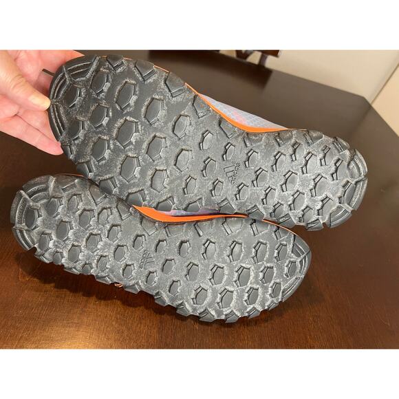 Adidas Men's Vigor TR 6 Trail Running Shoes Grey/Orange ~ Size 10 - Picture 9 of 11